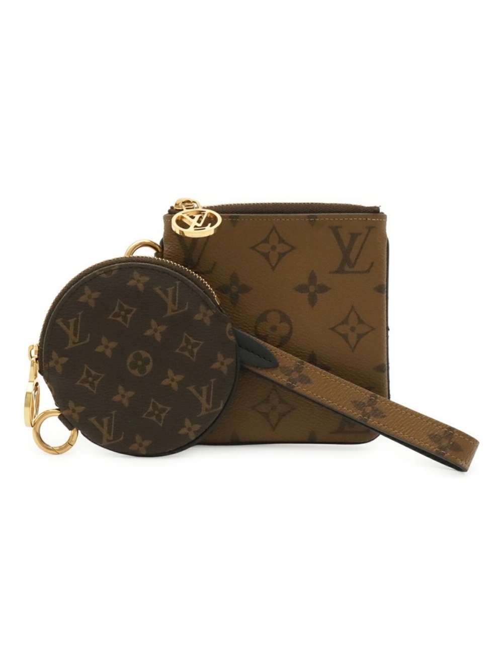 LOUIS VUITTON Brown
Monogram Pochette Pouches